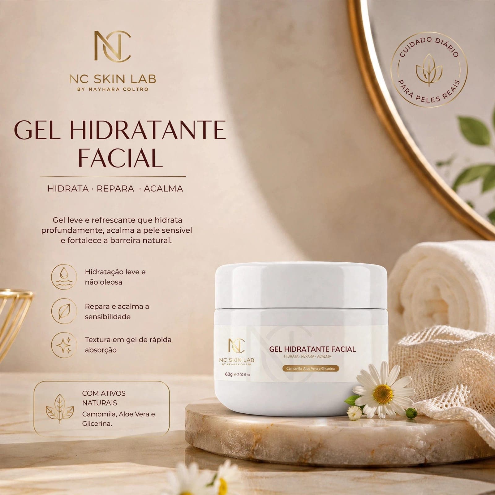 GEL HIDRATANTE FACIAL